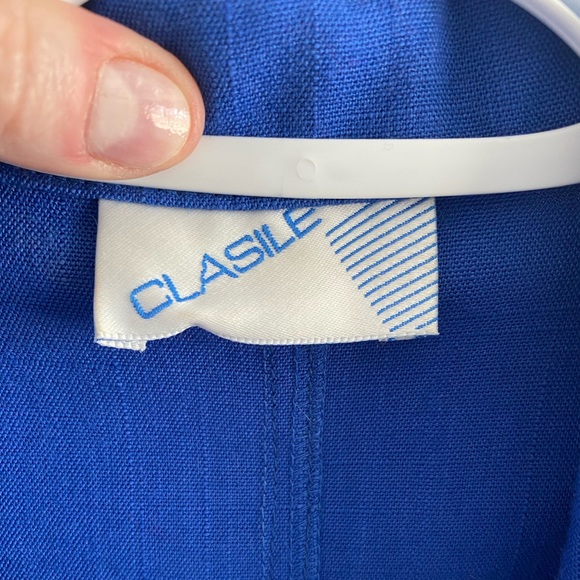 Vintage Clasile Blue Blazer - Picture 2 of 14